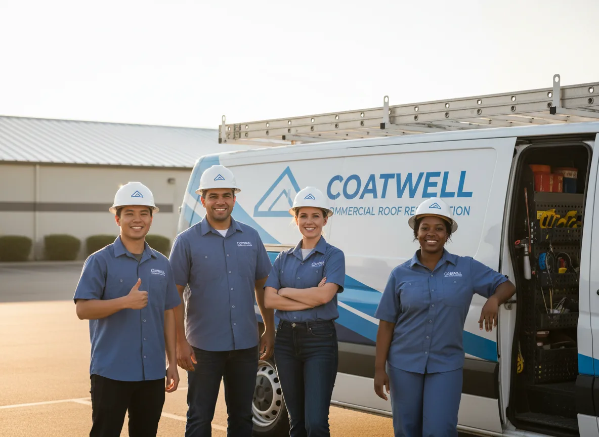 Commercial roof coating company in Coleman, FL
